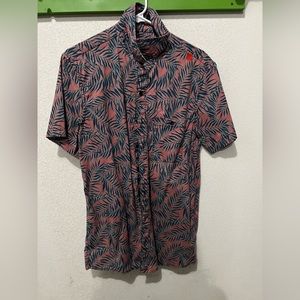 Men’s American eagle Hawaiian button down medium tall